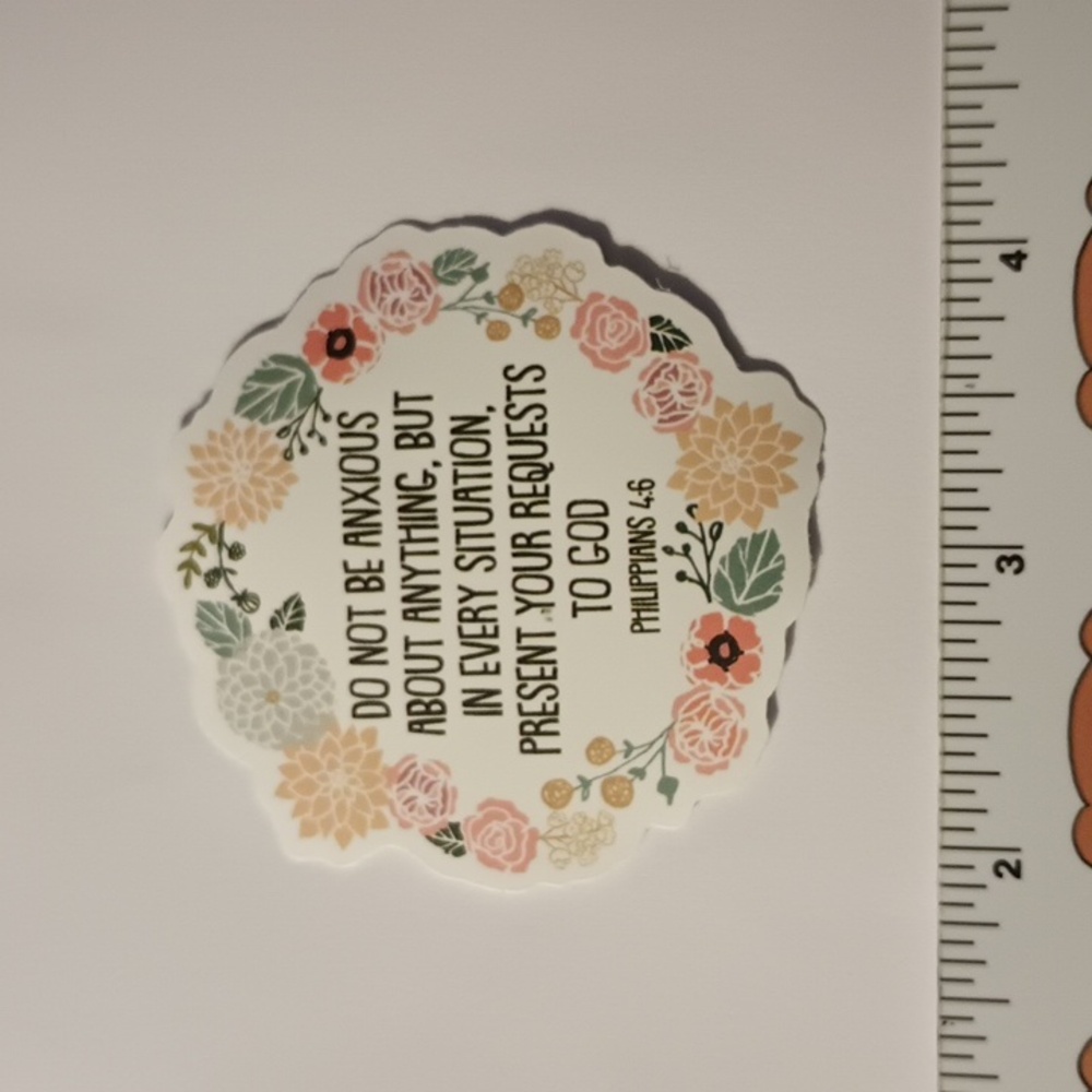 10/$10 Inspirational Bible Verse Jesus Biblical God Faith Heaven Sticker Decal